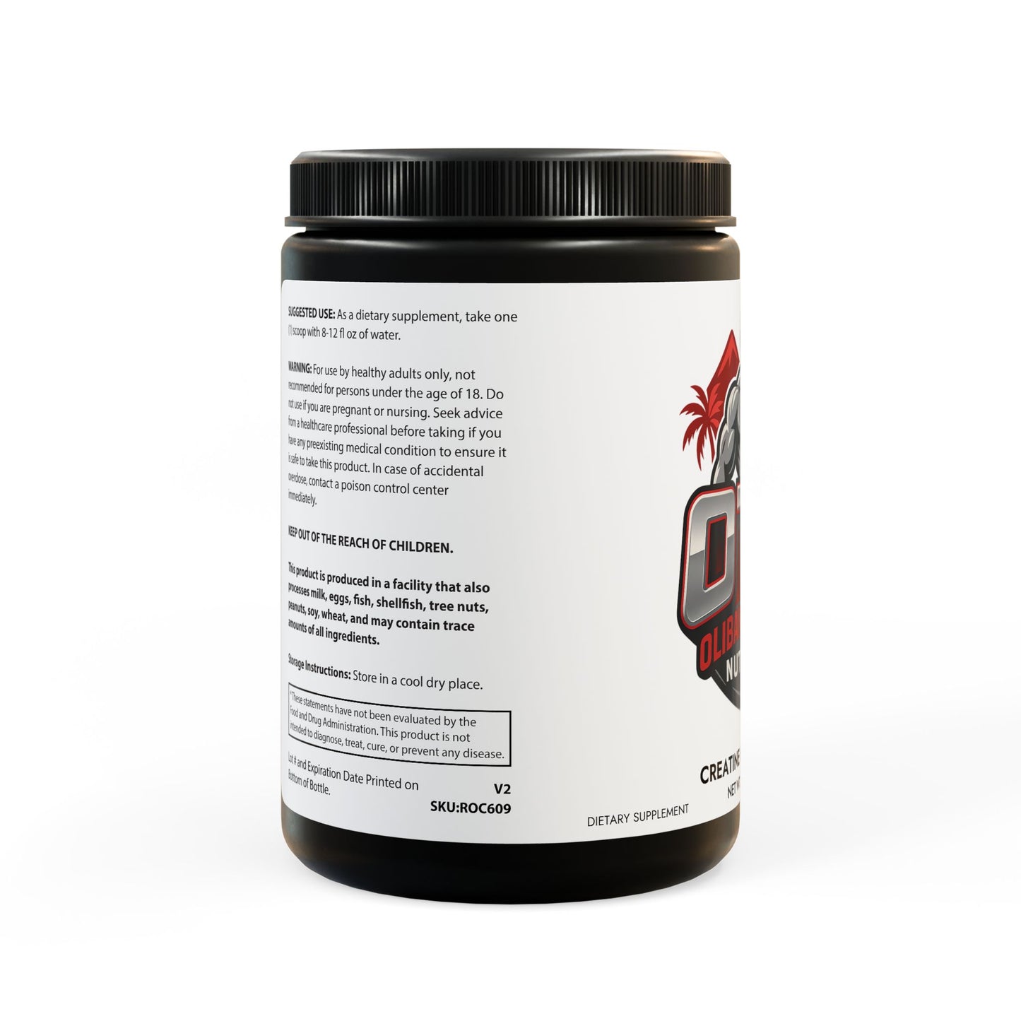 Creatine Monohydrate Supplement (300g, 10.58oz)