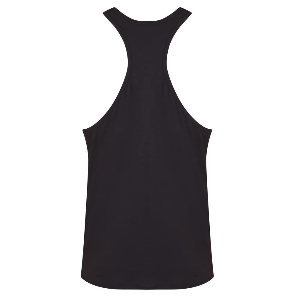 Gold's Gym 2016 Muscle Joe Premium Stringer Vest Mens Fitness Training Gym Y-Back Tank Top Black Medium