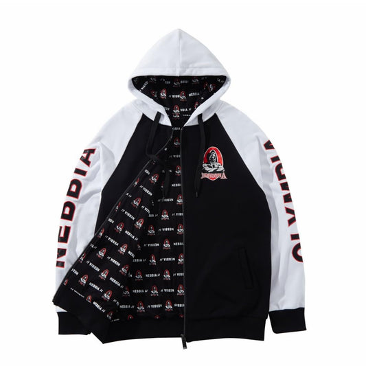 2017 MR. Olympia Embroidered Hoodie Sweater (US, Alpha, X-Large, Large, Regular, Short, 2023-black and white)