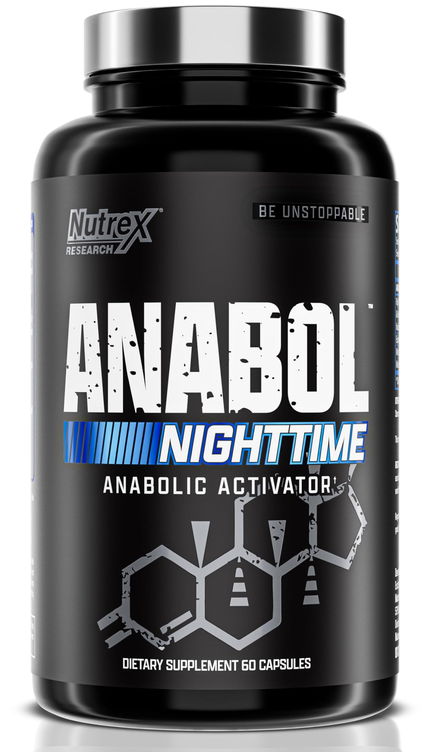 Anabol PM Nighttime Muscle Builder & Sleep Aid | Anabolic Muscle Building Supplement | Clinically Researched RIPFACTOR, Epicatechin & More | Post Workout Muscle Recovery & Strength – 60 Pills